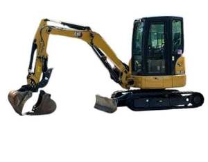 Mini-excavatrice 303 d'occasion, 3 tonnes, sur chenilles, moteur haute performance, garantie 1 an - Product Image 1