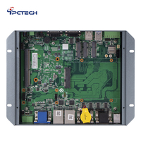 Vente en gros PC 6 COM Core i3/i5/i7 sans ventilateur Unité centrale de traitement Petit mini ordinateur industriel