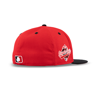 Gorra Deportiva Ajustada de Seis Paneles con Bordado Plano de Lana Acrílica Personalizada TCAP China para las Cuatro Estaciones - Product Image 4