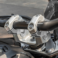 XXUN Kit braket klem peninggi setang sepeda motor, adaptor ekstensi tinggi untuk BMW R1300GS 2024-2025