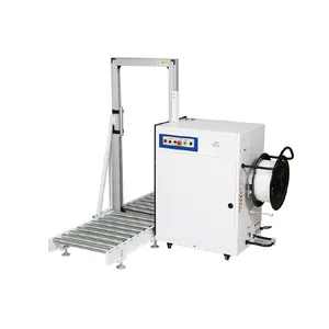 Side Strap Automatic Carton Strapping Machine For Liquid Goods Strapping