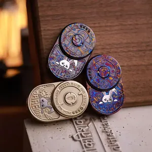 MOT MIX Metal Fidget Slider Portable Mechanical Fidget Stress Relief Novelty EDC Fidget <span class=keywords><strong>Spinner</strong></span> en stock <span class=keywords><strong>Original</strong></span> - Product Image 3