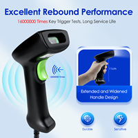 FYJ F8603 Connexion filaire Scan rapide IP54 Connexion USB Longue durée de vie Durée de vie de la batterie Pistolet de numérisation de codes à barres