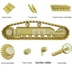 Pezzo di ricambio cingolato per escavatore affidabile <span class=keywords><strong>Komatsu</strong></span> PC200 PC300 PC400 gruppo rullo portante cingoli - Product Image 5