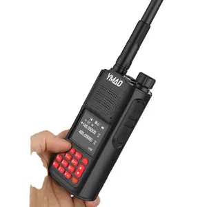 Uzun radyolar su geçirmez iki yönlü ham radyo alıcı-verici walkie talkie 3-5km taşınabilir radyo vhf/uhf