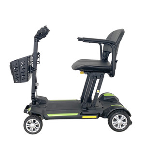 Scooter Électrique Pliable Léger à Quatre Roues, Batterie 10-20Ah, Autonomie 15-28km, Modèle TS03 - Vente Flash - Product Image 4