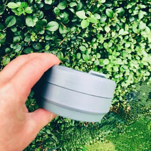 Ngoài Trời Biểu Tượng Tùy Chỉnh Màu Sắc Sinh Thái Thân Thiện Với Cốc Cầm Tay Tái Sử Dụng Cốc Cà Phê Gấp Đóng Mở Du Lịch Uống Có Thể Gập Lại Silicone - Product Image 6