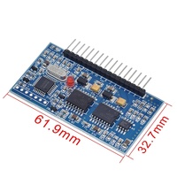 Inverter gelombang sinus murni SPWM papan Driver EGS002 5V DC-AC 12Mhz osilator kristal IR2113 modul kit modul elektronik