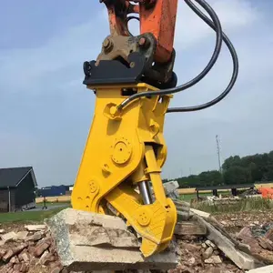 Máquina de tesoura hidráulica, pulverizador concreto triturador para escavadeira