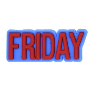 Venta al por mayor de moda tipo botón pequeño bolso de playa de silicona encantos impermeable resina diseñador piezas bolsa Accesorios - Product Image 4