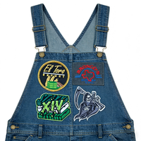 Badges brodés en tissu personnalisés en gros, à coudre, patchs brodés pour vêtements, patch tissé avec broderie, patchs thermocollants