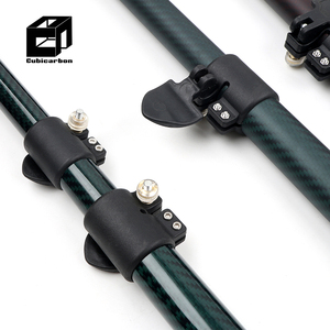 10ft 20ft 30ft 40ft 50ft 60ft sợi carbon telescoping cực đầy màu sắc 3K Carbon Kính thiên văn cực nhẹ cường độ cao - Product Image 2