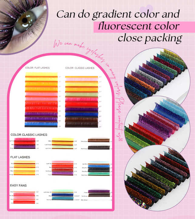 Sp Eyelash 0 03 0 05 0 07 0 1 Soft Faux Mink Russian Lashes Dark Matte