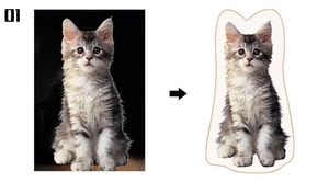 Coussin personnalisé en forme de visage d'animal, coussin en peluche 3D réaliste pour les amoureux des chiens et des chats, idée de cadeau commémoratif unique - Product Image 6