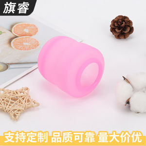 Silicone Formula Can Pink Small Tapered Type For Babies 0-6 Months Portable Feeding Bottle Cap - Product Image 5