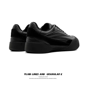 Chaussures de skate décontractées haut de gamme pour hommes, style rétro, à lacets, tige en microfibre respirante et imperméable, idéales pour les trajets quotidiens et la ville. - Product Image 6