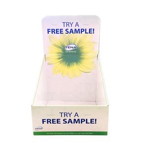 Anufacturer-bandeja de cartón personalizada para aperitivos, expositor de escritorio para supermercado - Product Image 1