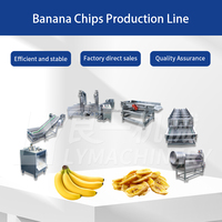 Máquina para Hacer Chips de Patata, Plátano, Yuca y Ñame, Línea de Producción Industrial a Precio de Fábrica