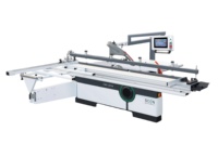 Scie à panneaux à table coulissante CNC automatique CNC-32TA, scie à bois de précision pour le travail du bois avec guide, commande numérique