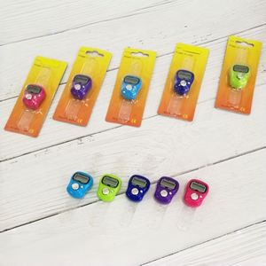 Compteur numérique LED miniature en plastique écologique, réglable, en forme d'anneau, personnalisable (couleur et logo) pour la concentration - Vente en gros - Product Image 2
