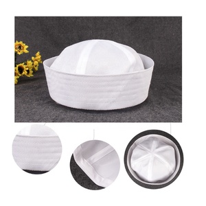 Bán Buôn Lễ Hội Hiệu Suất Đội Trưởng Điều Dưỡng <span class=keywords><strong>Hat</strong></span> Trắng Màu Đỏ Sọc <span class=keywords><strong>Popeye</strong></span> Phong Cách Phụ Nữ Mùa Hè Bên Đồng Phục - Product Image 3