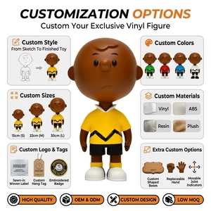 Figure <span class=keywords><strong>Anime</strong></span> in Vinile all'Ingrosso, Giocattoli Artistici, Personaggi Cartoon in PVC, Statuette da Collezione, Figure Urban Designer per Decorazioni da Scrivania e Collezioni - Product Image 4