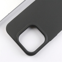 Coque en TPU Noir Mat pour iPhone 18 Pro Max 17 16 15 14 13 12 11 Pro Xs Max 7 8 Plus SE 2020 Housse de Téléphone en Silicone Souple