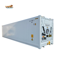 Conteneur frigorifique certifié BV de 40 pieds (40 ft 40RH) -30°C °   à + -30 ° 40 pieds avec unité de refroidissement Thermo King