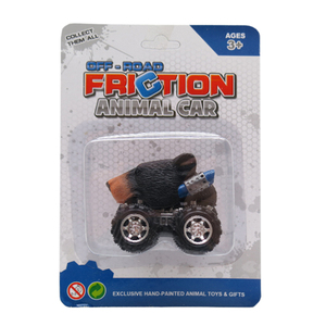 Simulation <span class=keywords><strong>wild</strong></span> animal model Mini educational toys pull <span class=keywords><strong>back</strong></span> inertia toys - Product Image 6