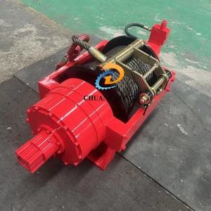 8Ton 17600Lbs CD Brand Hydraulic Winch Stainless Steel Rope 78KN Max Pulling Force 15m Rope Length Truck Towing Recovery Remote - Product Image 6