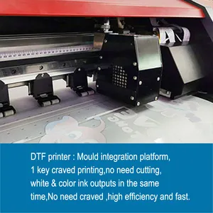 Impresora de película dtf, instalación de 2 cabezales epson 4720 para Impresión textil