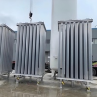 Nouvelle station de régazification de GNL électrique Zhuoyue en alliage d'aluminium 10000 Nm³/h, évaporateur à air ambiant, facile à utiliser, garantie 1 an