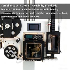 Machine automatique à haute vitesse pour l'étiquetage thermosensible des cartons en papier, capacité de 30 à 60 pièces - Product Image 5