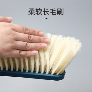 Soft Bristled <b>Dusting</b> <b>Brush</b> Nylon Long Handle For Sofa Bed Carpet Cleaning Tool - Product Image 2