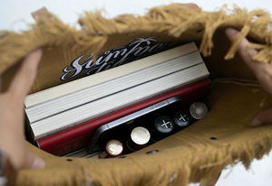 Bolso de Lona Abierto Reutilizable de Moda Bohemia Ecológica con Flecos Bordados Personalizados, de Gran Tamaño, con Dos Correas y Cierre de Botón con Letras para Mujer - Product Image 4