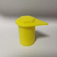 HBL21 Penutup Indikator Dustite, Penutup Mur Jangkauan Panjang Kuning untuk 21MM