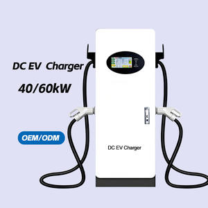 Nieuwe commerciële CCS2 DC-lader 2-pistool 40kW-60kW IP55 bescherming hoogwaardige laadstation voor elektrische voertuigen - Product Image 1