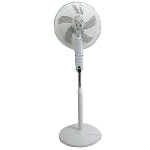 De plástico de color negro 3 velocidad hogar materias primas <span class=keywords><strong>espa</strong></span>Ã a 16 pulgadas 35 vatios ventilador de pie - Product Image 1