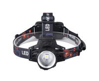 Lampe frontale rechargeable étanche JF, lampe frontale LED USB, pour la chasse, le camping, la pêche