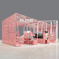 Présentoir de Magasin Robuste JINXIN pour Articles de Beauté, Parfums, Manucure, Cigarettes – Meuble de Supermarché Simple Face avec Peinture Électrostatique