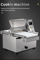 DEBACK Nouvelle machine à former des biscuits électrique multifonctionnelle entièrement automatique en acier inoxydable Utilisation en boulangerie Longue durée de vie 220V/50Hz