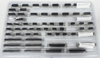 Adaptador de puerto serie D-sub de 12 pines 232, conectores de tira LED DB9 de 9 pines para placa base, carcasa de cobre y acero inoxidable para alimentación de PCB