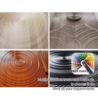 Panneaux muraux 3D en bois massif sculpté, résistants à l'humidité, anti-corrosion, faciles à installer, décoration intérieure moderne