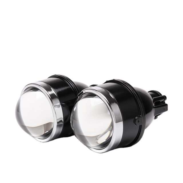 RR HID Projector Fog Light D2H Bi-Xenon Fog Projector Lens With Universal Bracket for hyundai Grand I10 Fog Light