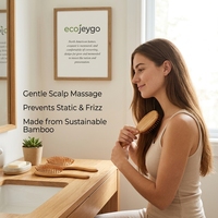 Brosse à cheveux massante en bois de santal unique de haute qualité, type laser, avec coussin d'air, en bambou, pour la maison, vente directe usine 2026