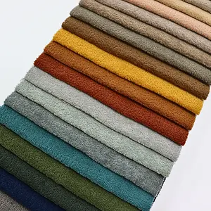 High Quality 100%polyester Price Per Meter Velvet Upholstery Chenille Fabric For Sofa Cover