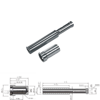 SKD61 48-52HRC ZZ163 Manchon de verrouillage rond SUJ2 58HRC Composants de moule DIN Pièces de moule par injection