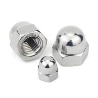 Écrou en acier inoxydable 304, écrou à tête hexagonale DIN1587, écrou à tête bombée M3 M24, écrou décoratif