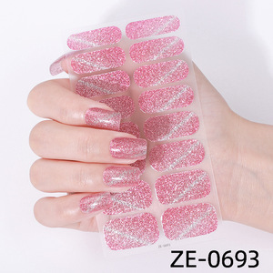 Pegatinas de Uñas de Gel Frescas y Brillantes, Pegatinas de Uñas Autoadhesivas con Diseño de Ojo de Gato Verde, Tema de Ensueño en Primavera y Verano - Product Image 6
