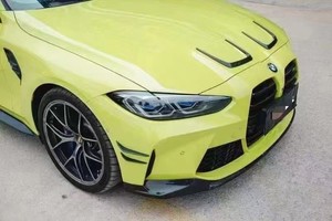 Kits de carrocería de adornos de capó de fibra de carbono seco de <span class=keywords><strong>precio</strong></span> de venta completo de entrega rápida de alta calidad para <span class=keywords><strong>BMW</strong></span> M3/<span class=keywords><strong>M4</strong></span>/G80/G82 - Product Image 4